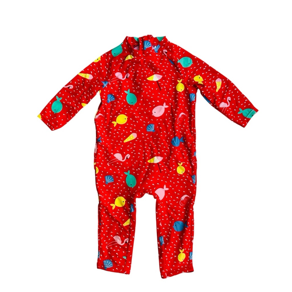 NWOT Marks & Spencer One Piece Rashguard Size 9-12 Months